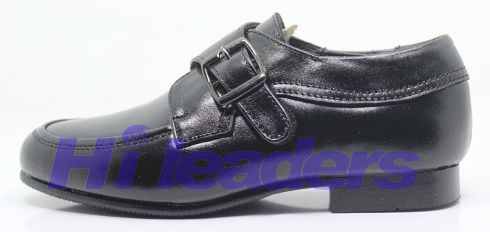 children genuine leather dressing shoes