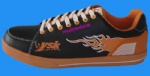 leather skate board shoes